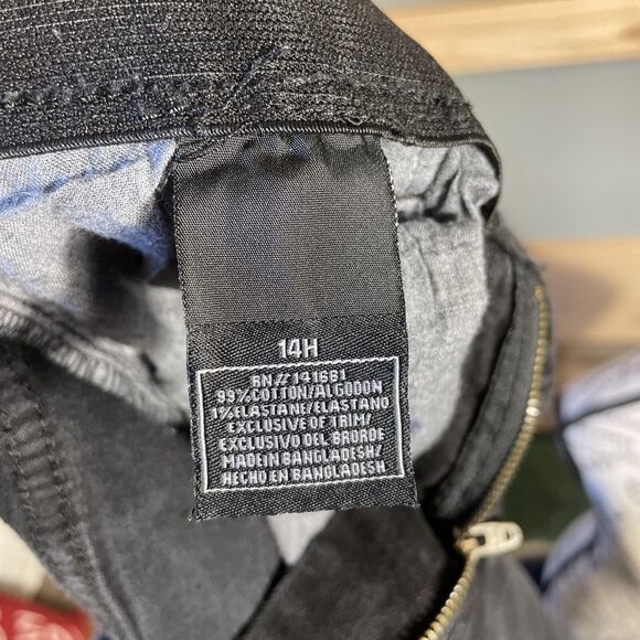 Architect Jeans Active Flex Straight Black Denim Size 14H - Picture 10 of 10